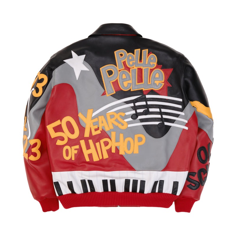 Pelle Pelle Red 50 Years Of Hip Hop - Brick City Leather