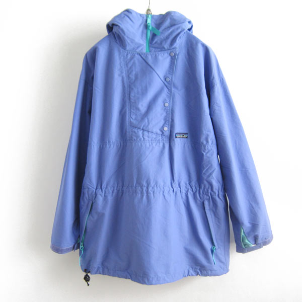 80's 三角タグ パタゴニア ナイロン アノラック パーカー【メンズS程度