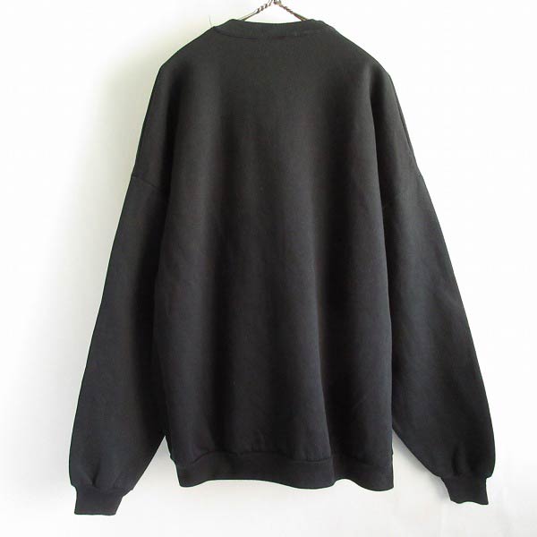 新品 90s JERZEES 無地 ソリッド スウェット 黒 3X ブラック ブランク