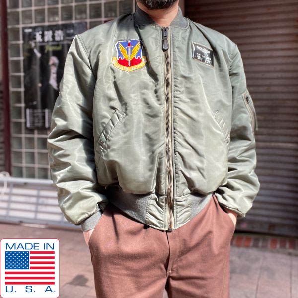 60s 実物 米軍 USAF MA-1 XLサイズ 8279C フライトジャケット 最初期