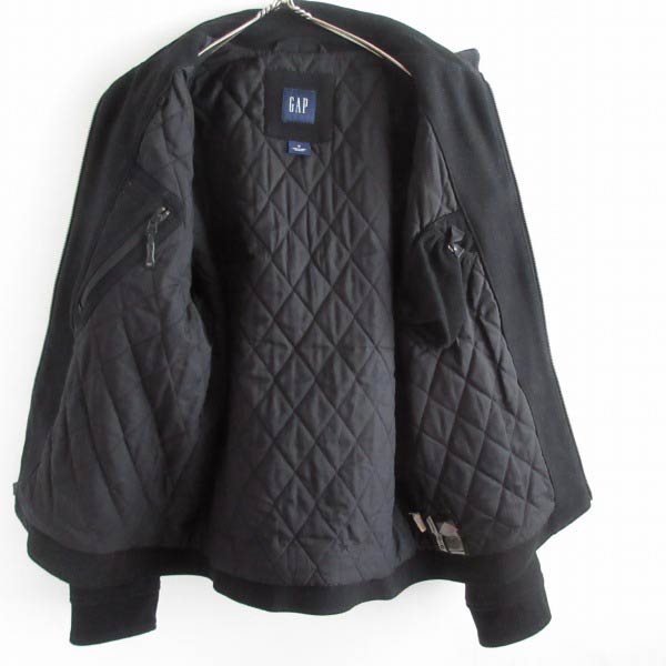 OLD GAP オールド ギャップ 短丈 ウール スポーツ ジャケット 黒 M