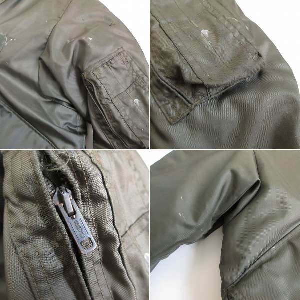 初期型 70s 実物 米軍 CWU-45/P フライトジャケット M アクション