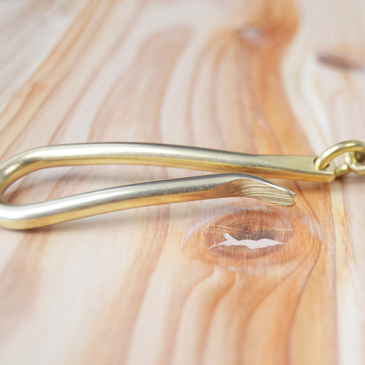 Kobashi Studio - Twist Key Chain w Hook Brass M 725CT – Brund