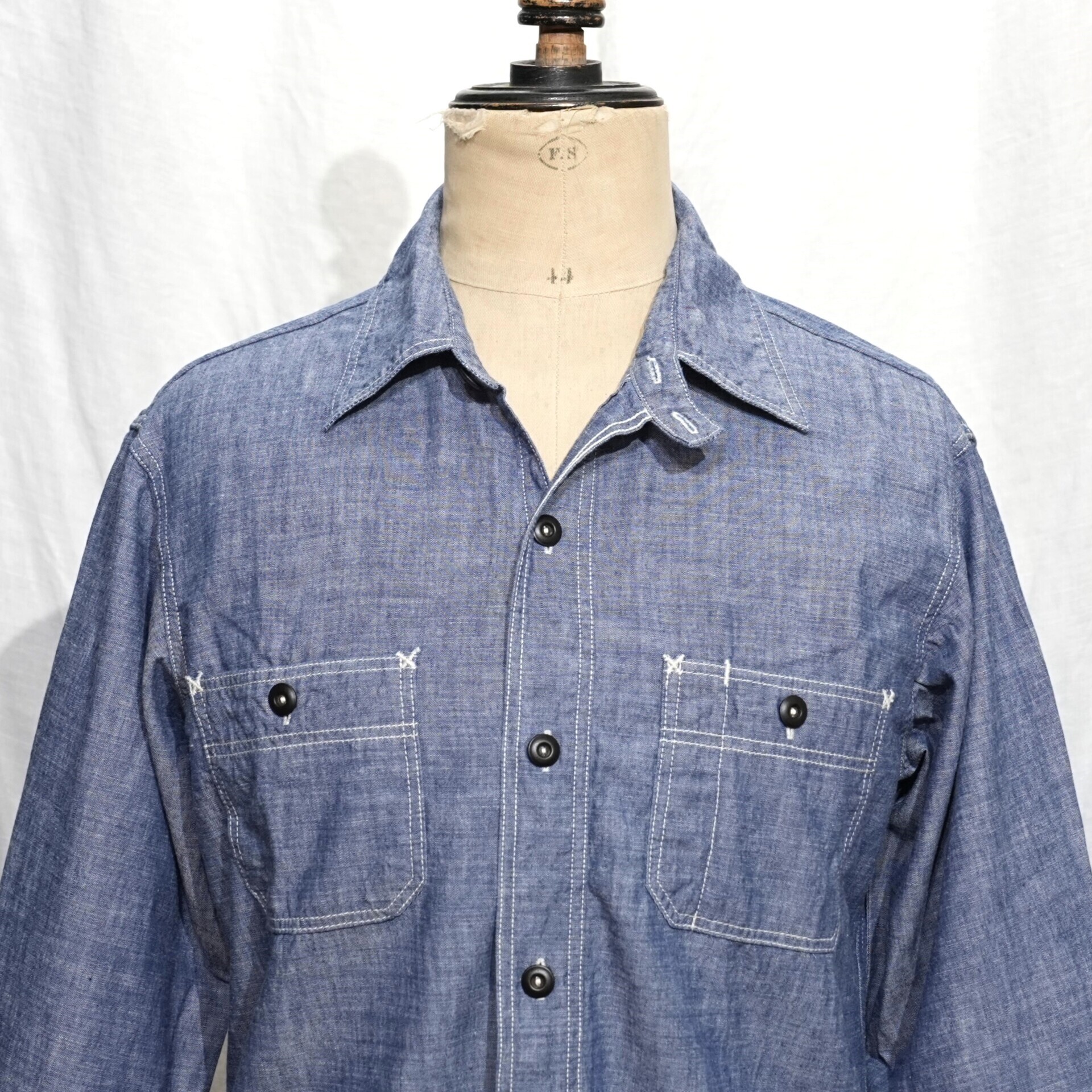 フリーホイーラーズ ニールシャツ インディゴシャンブレー: BRYWB