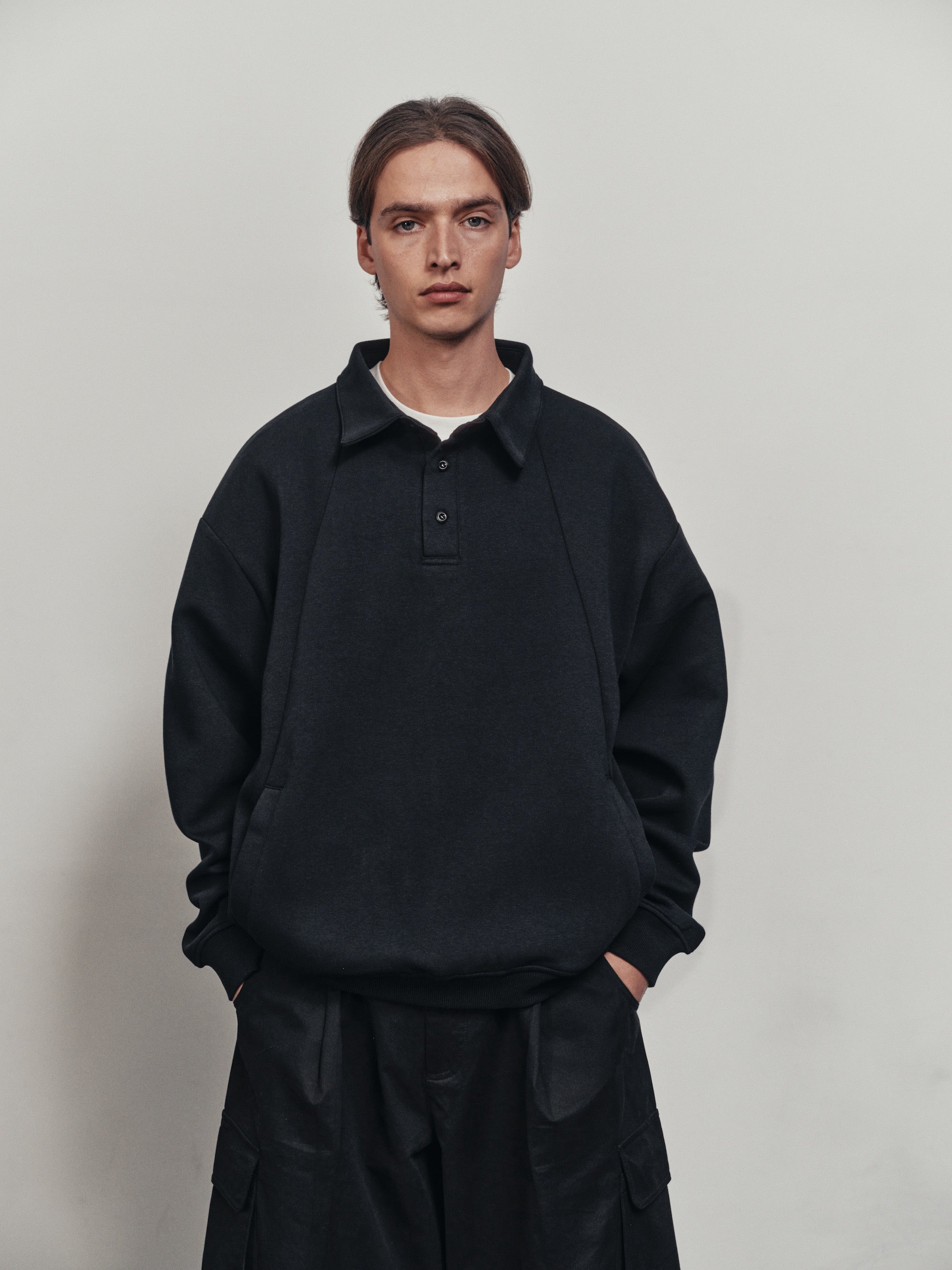 BTMK SWEAT POLO LR018