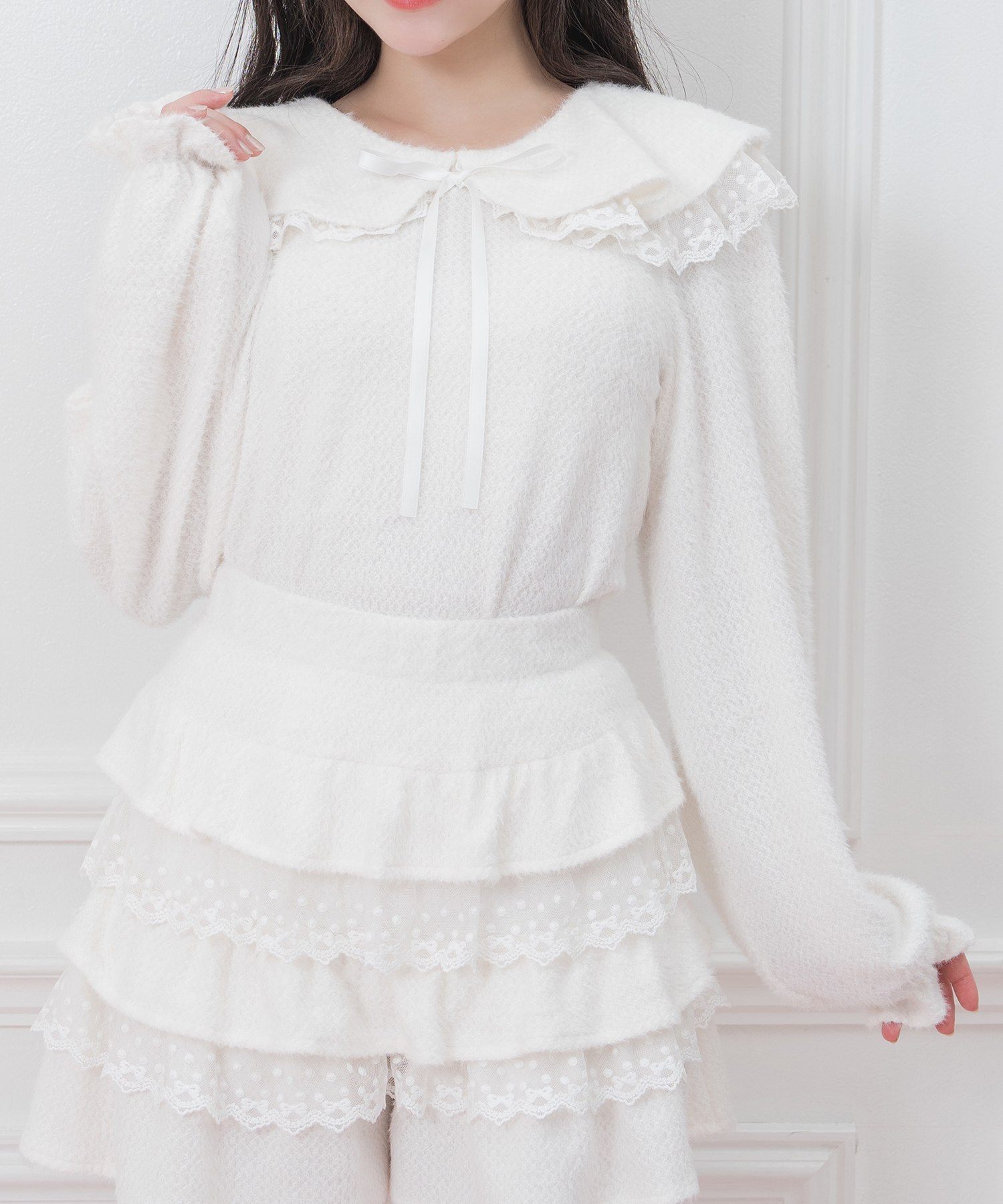 チュールレースリボントップス – BUNNY APARTMENT