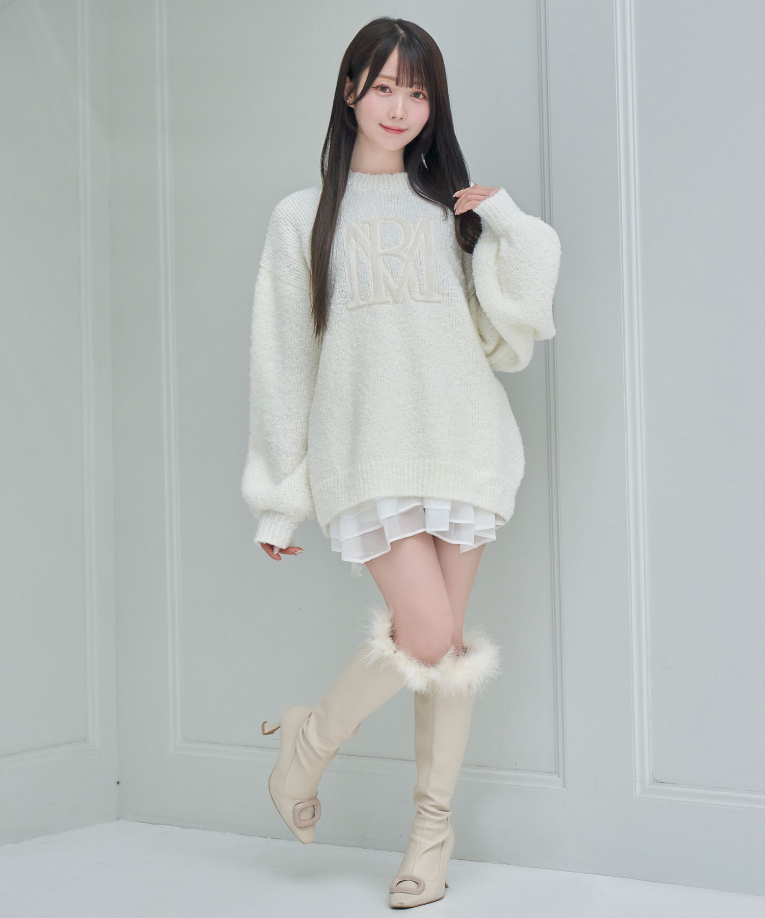 logo AP puffy knit – BUNNY APARTMENT