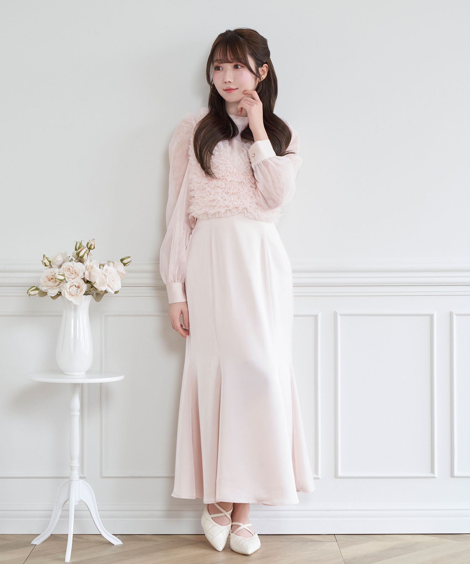 vest set mermaid dress – BUNNY APARTMENT