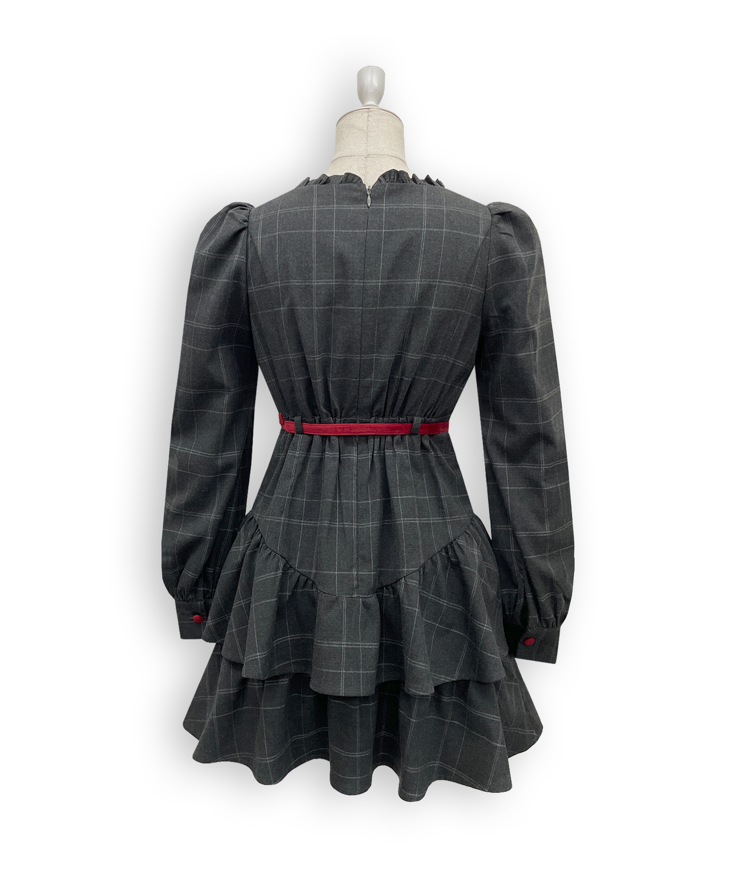 ベロアリボン配色ワンピース – BUNNY APARTMENT