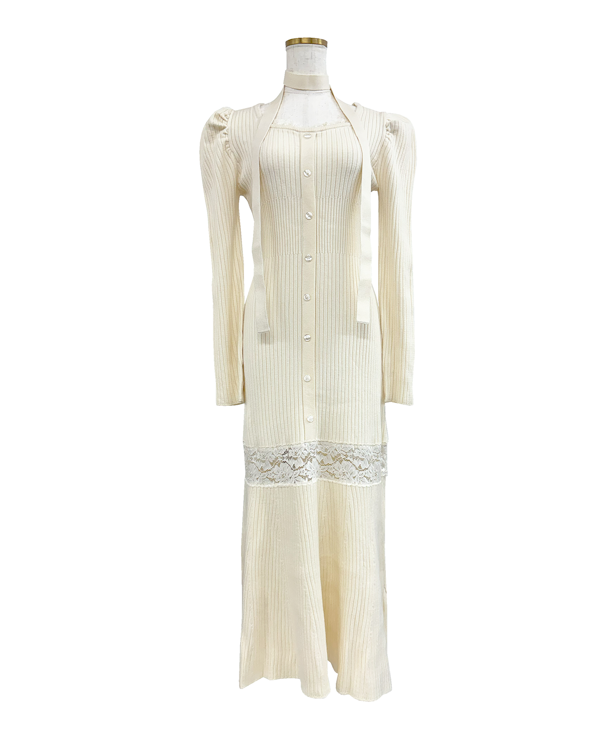 Mermaid lace knit dress – BUNNY APARTMENT