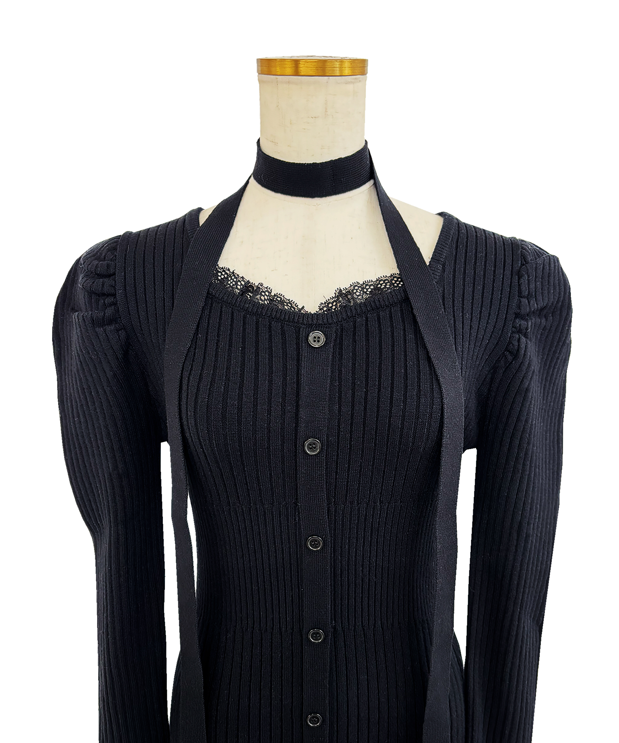 Mermaid lace knit dress – BUNNY APARTMENT