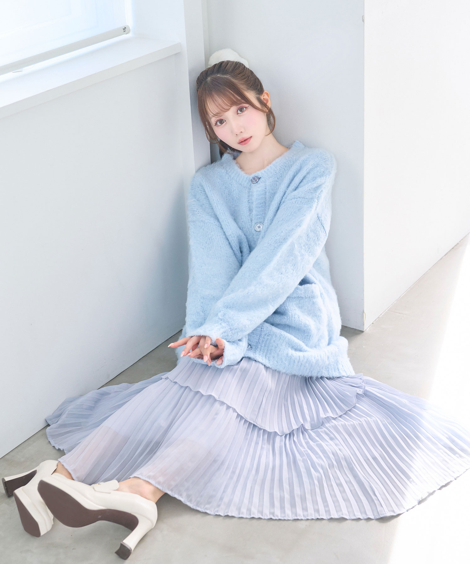 Shaggy knit cardie – BUNNY APARTMENT