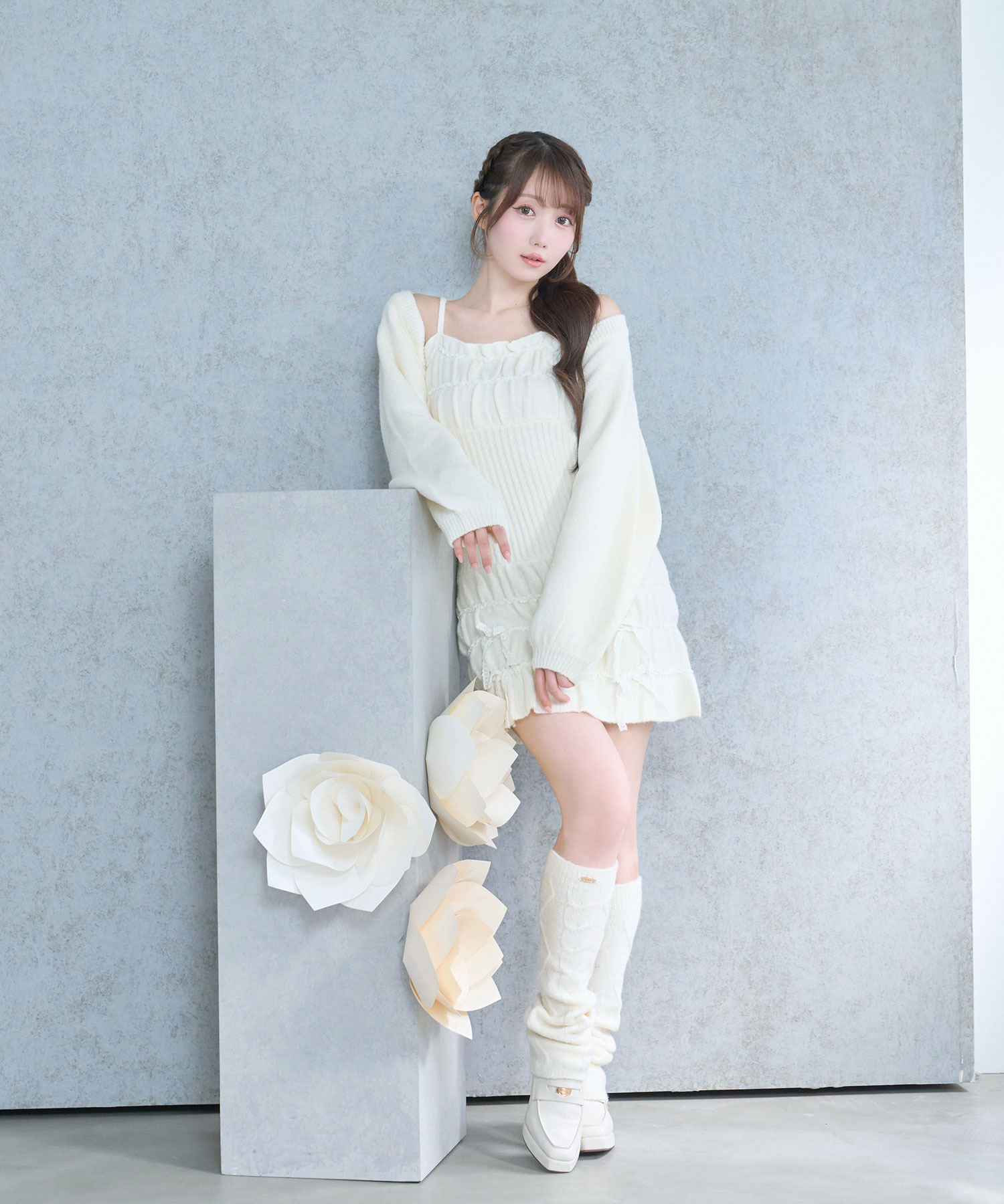 Scrunch cami o/p cardie set – BUNNY APARTMENT