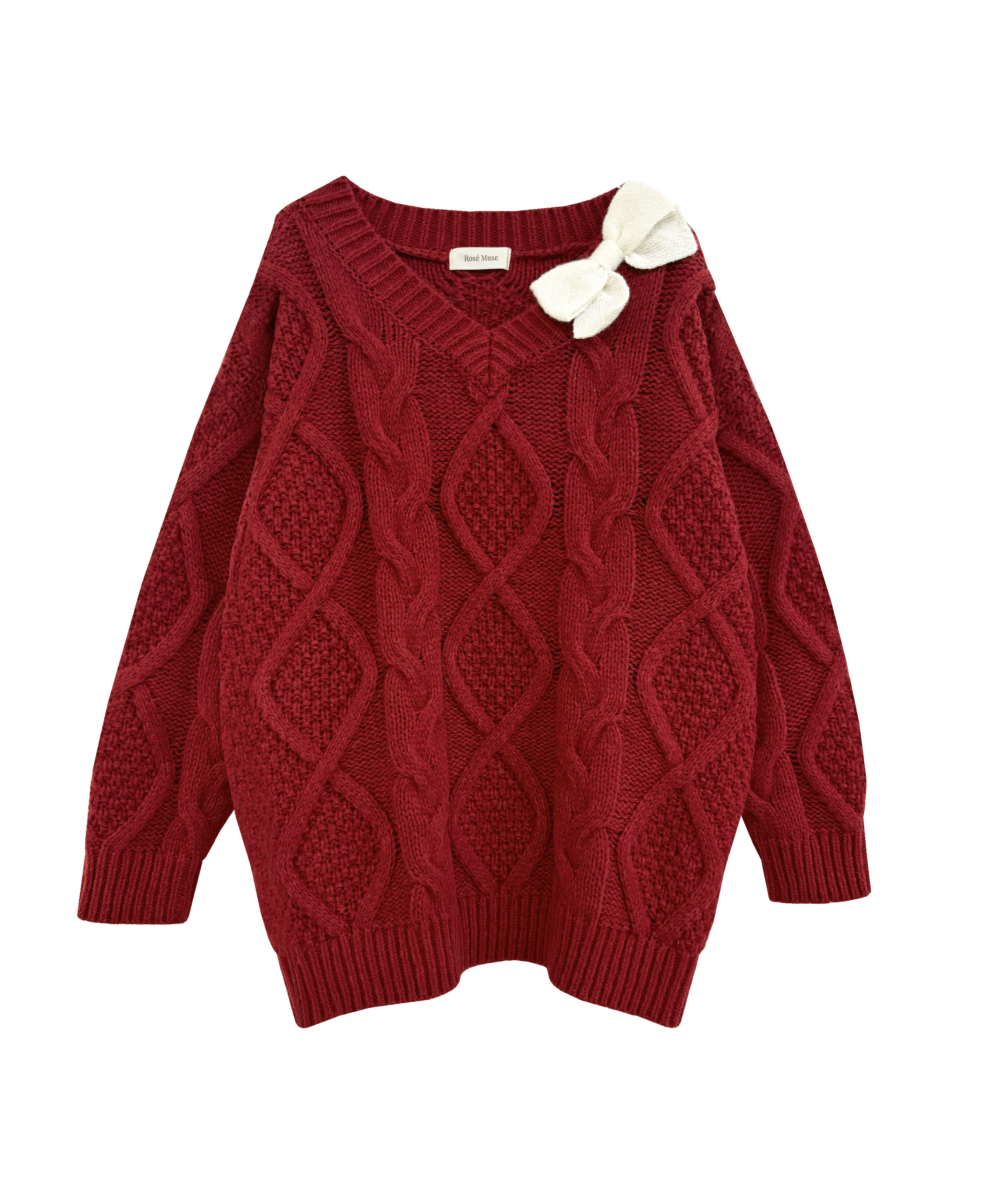 受注予約】Oversized cable knit OP – BUNNY APARTMENT