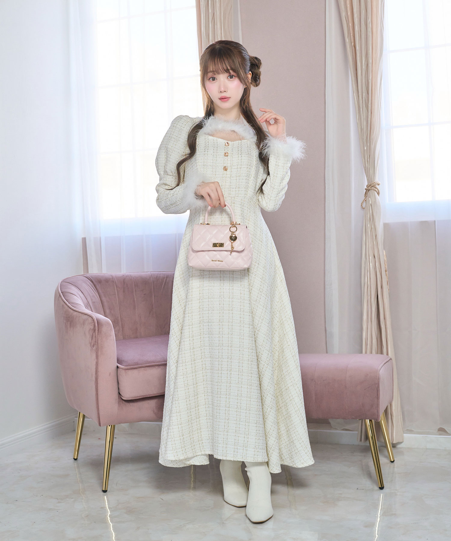 Tweed holiday dress – BUNNY APARTMENT