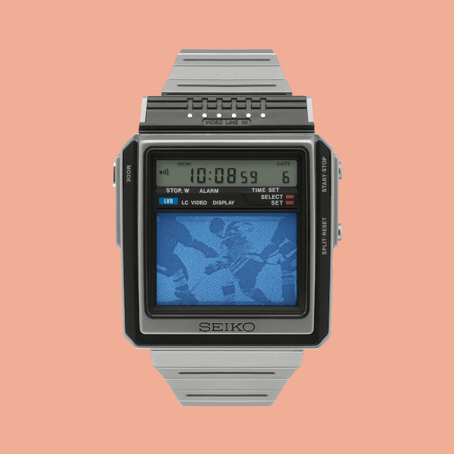 1982年 世界初のテレビ付きウオッチ | Seiko Design 140