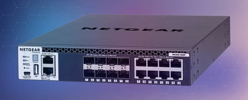 NET-M4300-8X8F-PC NETGEAR Stackable Managed Switch
