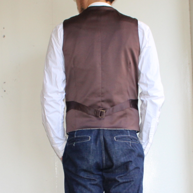 ORGUEIL ホームスパンベスト Homespun Vest OR-4024B - C.COUNTLY