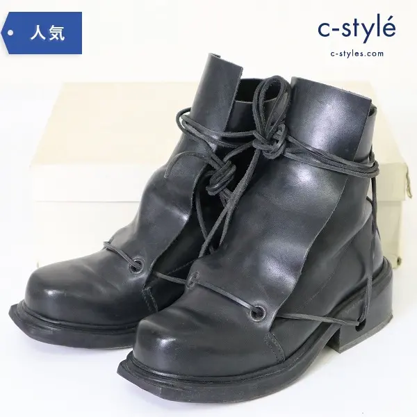 DIRK BIKKEMBERGS ダーク ビッケンバーグ レザー ブーツ size40