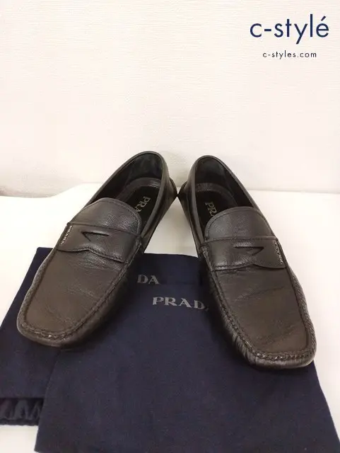 PRADA プラダ ドライビングシューズ 7 ブラック 2DD 001の買取金額