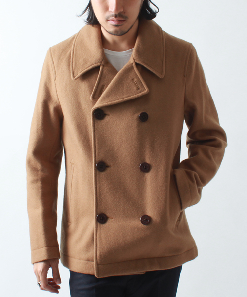 BEAMS（ビームス）の「◎□BEAMS / メルトン Pコート（ピーコート