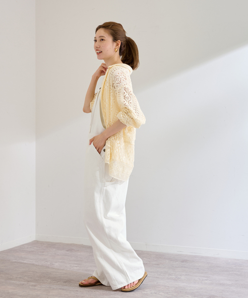 FRAMeWORK（フレームワーク）の「コットンヘンプサロペット