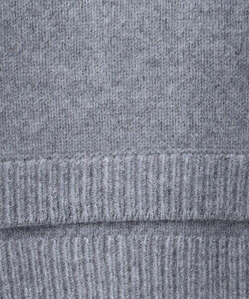 6（ロク）の「＜6(ROKU)＞アルパカ ウール クルーネック プルオーバー