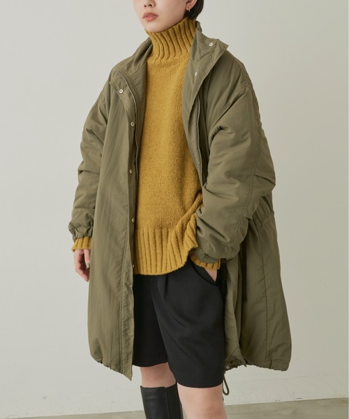 M-65 / 中綿ミリタリーモッズコート 撥水加工 / ウォッシャブル