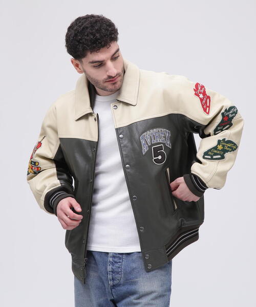 AVIREX（アヴィレックス）の「STADIUM JACKET WILD BEARS / スタジアム