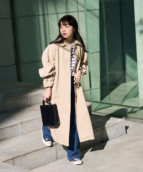 セール】vintage like ステンカラーコート/ヴィンテージライク ステン