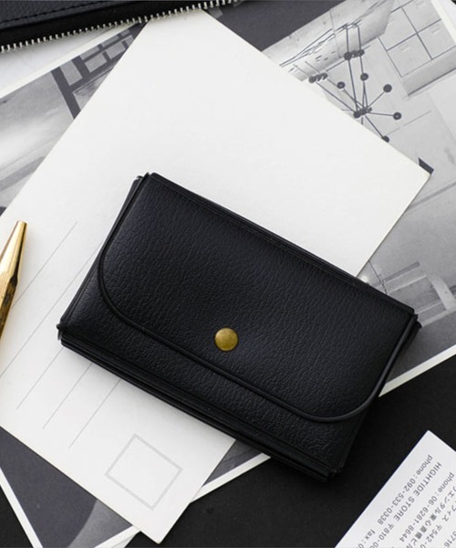 Classic クラシック 名刺入れ カードケース 大容量 二つ折り（名刺入れ