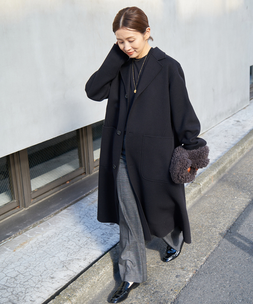 IENA（イエナ）の「BLACK テントラインコート（その他アウター）」 - WEAR