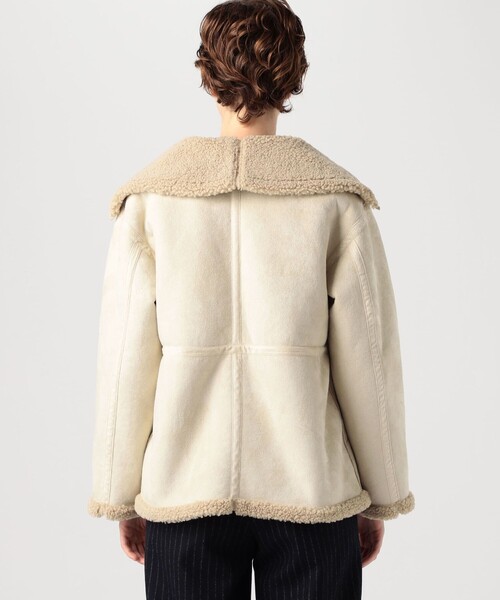 MACPHEE（マカフィー）の「エコムートン リバーシブルショートコート