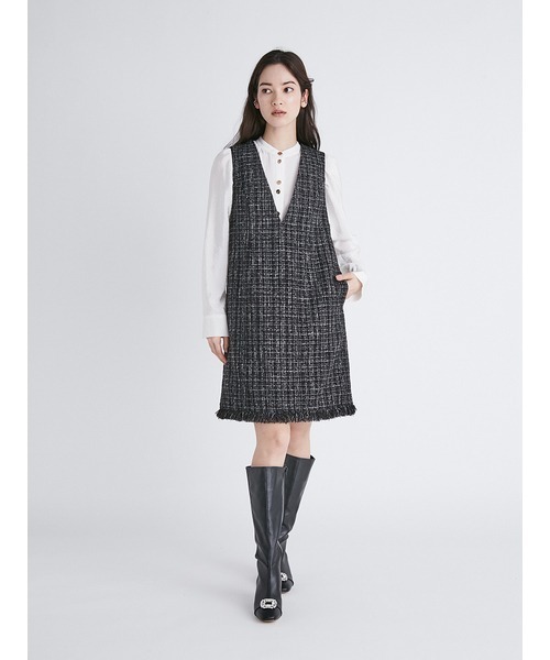 CELFORD（セルフォード）の「CELFORD ポンチジャンパードレス