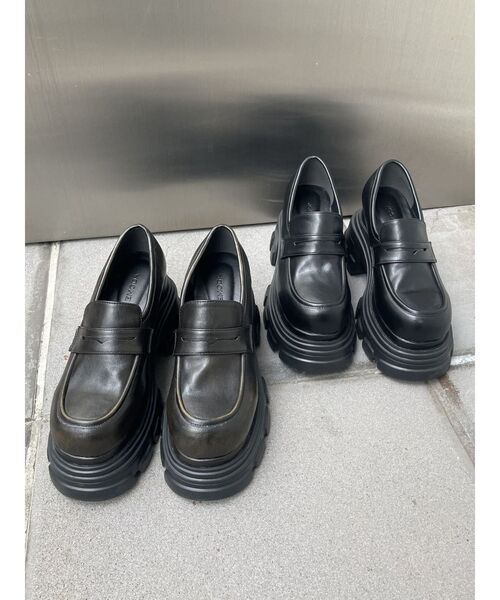 EMODA（エモダ）の「タンクソールバルキーローファー（ローファー