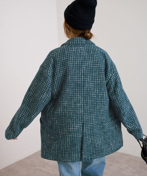 FRAMeWORK（フレームワーク）の「ツィードダブルブレストジャケット