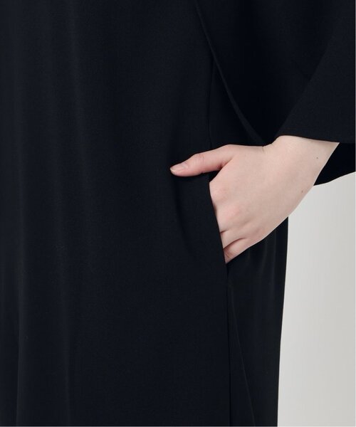 ACEPOLYバックサテンケープ風ワンピース（ワンピース）｜VERMEIL par