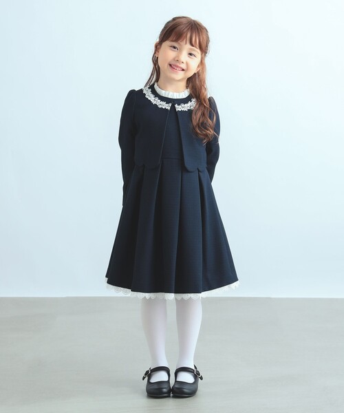 waltz by BEAMS DESIGN 女の子 ボレロ ワンピース 120 waltz by BEAMS