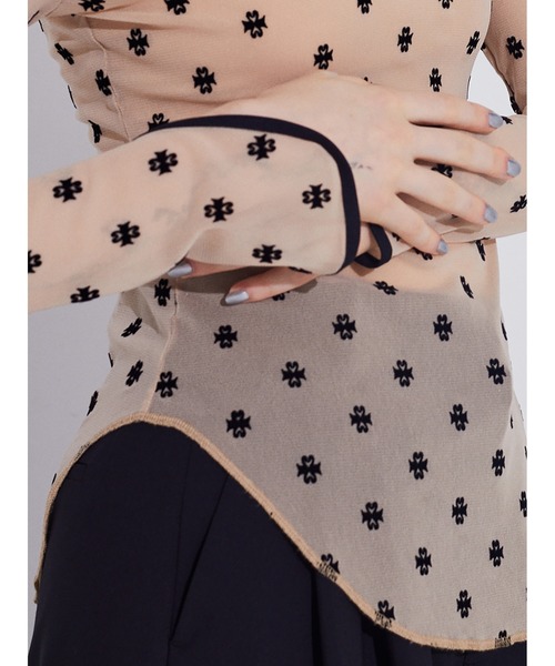 SWAN LAKE U-NECK TOP/スワンレイク Uネックトップ（Tシャツ