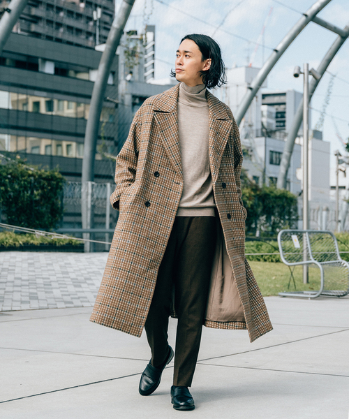 EDIFICE（エディフィス）の「ループツイード クラブチェック ダブル