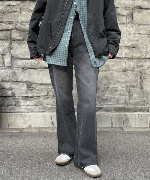 新色/コーデュロイ】フレアデニム（デニムパンツ）｜CPCM（シーピー