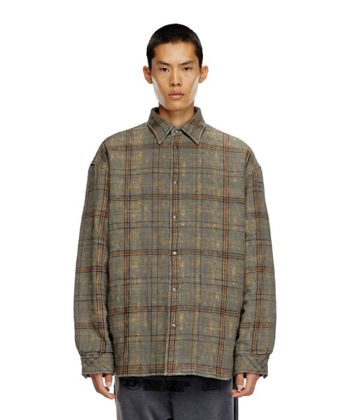 DIESEL（ディーゼル）の「メンズ ジャケット チェック柄（その他