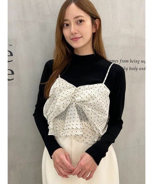 CELFORD（セルフォード）の「リボンモチーフセットプルオーバー