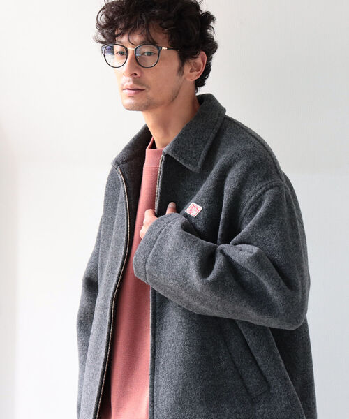 DANTON（ダントン）の「DANTON / ウールメルトン ジップブルゾン