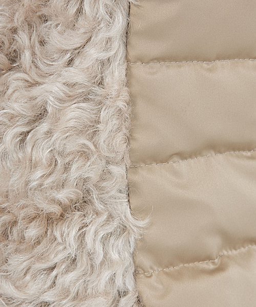 自由区（ジユウク）の「テディファー ベスト（ダウンベスト）」 - WEAR