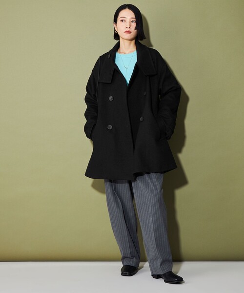 CITEN（シテン）の「＜CITEN＞スタンドカラーミドルコート（その他