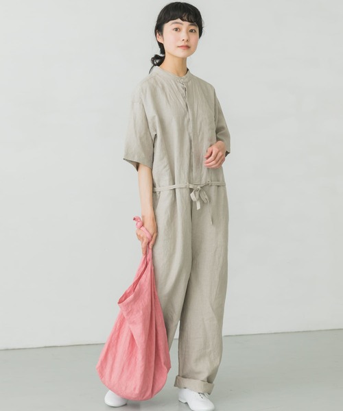 かぐれ（カグレ）の「リネンジャンプスーツ（サロペット
