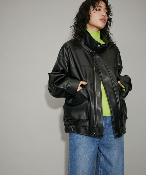 ADAM ET ROPE'（アダムエロペ）の「【WEB限定】スタンドネックフェイク