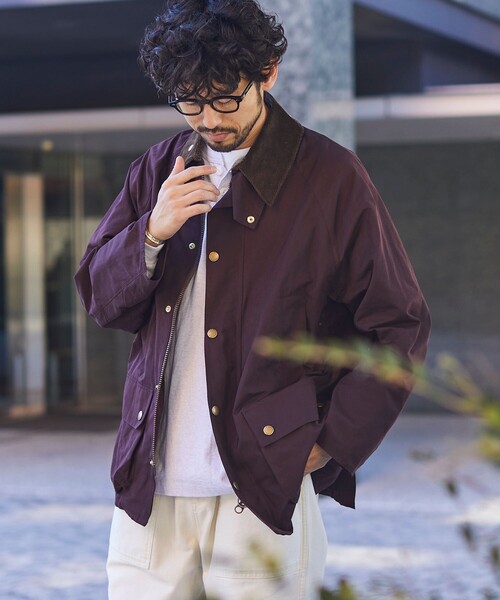 Barbour/バブアー 別注 BEDALE OS SLEEVE（ブルゾン）｜Barbour