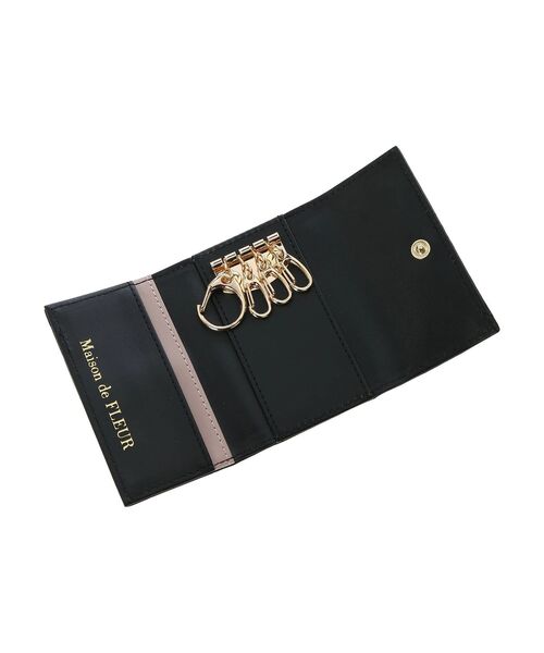 Maison de FLEUR（メゾンドフルール）の「カラーモノグラムキーケース